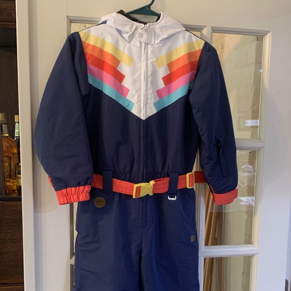 Tipsy Elves Kids Santa Fe Shredder Snow Suit  Size M
